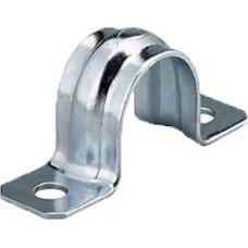 REXANT Скоба СМД 31-32 двухлапковая для металлорукава ø 25 мм (50 шт/уп)