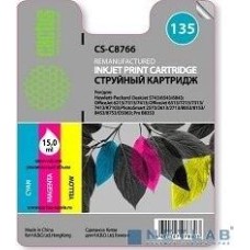 Картридж CACTUS C8766HE Картридж (CS-C8766) №135 (трехцветный) для DeskJet 5743/6543/6843,6213/7313/7413