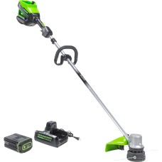 Триммер электрический GREENWORKS Триммер электрический 2110607UB, аккумуляторный, 82В, 5Ач, с ЗУ