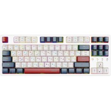 Клавиатура ACER Клавиатура OKR302, беспроводная, USB, Bluetooth/Радиоканал, механическая, белый [zl.kbdee.016]