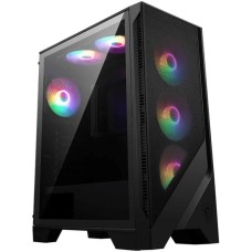 Корпус для ПК MSI Корпус MAG FORGE 120A Mid-Tower, ATX, 2xUSB 3.2, Audio I/O, 6x120mm autoRGB Fan PWM RGB PWM Control Board, Tempered Glass Window