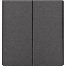 KRANZ Выключатель STRONG 2 кл перекрестный (переключатель) 10А с/у графит