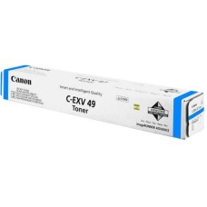 Картридж лазерный CANON Картридж лазерный C-EXV49C 8525B002 голубой для iR-ADV C33xx