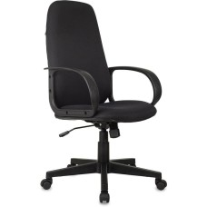 БЮРОКРАТ Кресло руководителя Ch-808AXSN темно-серый TW-12 крестов. пластик