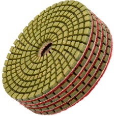 MATRIX Алмазный гибкий шлифовальный круг ,100 мм, P50, мокрое шлифование, 5 шт. 73507