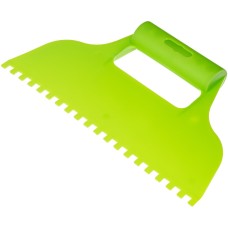 СИБРТЕХ Шпатель для клея, пластмассовый, зубчатый 6 х 6 мм 86015