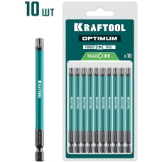KRAFTOOL OPTIMUM TX 40, 100 мм, 10 шт, биты (26126-40-100-S10)