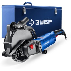 ЗУБР d 230 мм, 2700 Вт, 65 мм роборез (бороздодел), метал. ящик, Профессионал (ЗШ-П65-2700 ПСТК)