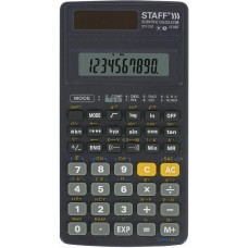 STAFF Калькулятор STF-310, 10+2-разрядный, черный