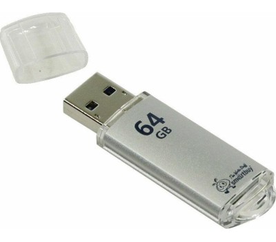 USB флеш SMARTBUY (SB64GBVC-S3) 64GB V-CUT SILVER USB 3.0