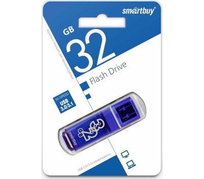 USB флеш SMARTBUY (SB32GBGS-DB) 32GB GLOSSY SERIES DARK BLUE USB 3.0