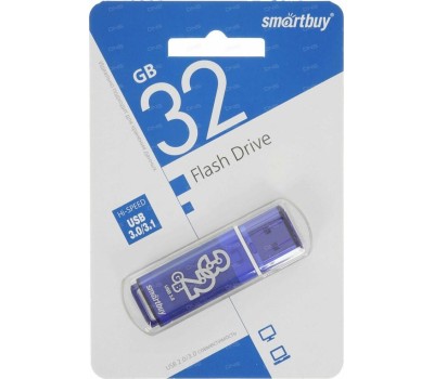 USB флеш SMARTBUY (SB32GBGS-DB) 32GB GLOSSY SERIES DARK BLUE USB 3.0