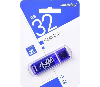 USB флеш SMARTBUY (SB32GBGS-DB) 32GB GLOSSY SERIES DARK BLUE USB 3.0