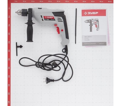 Дрель ЗУБР ДУ-710 ЭРМ2 710Вт