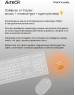 Мышь A4TECH Fstyler FG10 черный/оранжевый оптическая (2000dpi) беспроводная USB