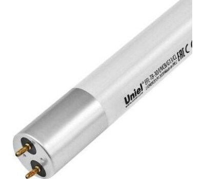 Лампа ультрафиолетовая бактерицидная UNIEL (UL-00007277) EFL-T8-30/UVCB/G13/CL