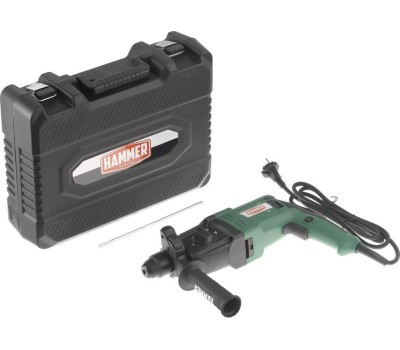 Перфоратор HAMMER PRT650D Перфоратор 650 Вт SDS+ 24мм 0-1000об/мин 2.4Дж 3 режима кейс 680319