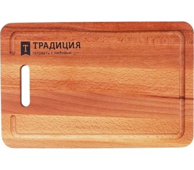 Доска разделочная ТРАДИЦИЯ бук 32x21x1,6см 01-1т
