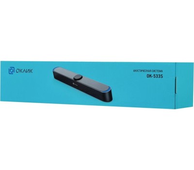 Акустическая система ОКЛИК OK-533S 2.0 6Вт черный