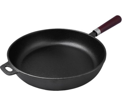 Сковорода MYRON COOK XG728N чугунная глуб 28см