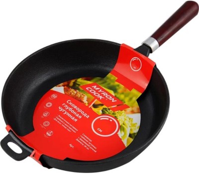 Сковорода MYRON COOK XG728N чугунная глуб 28см