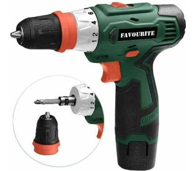 Аккумуляторная дрель-шуруповёрт FAVOURITE DC 12MF Аккумуляторная дрель-шуруповёрт