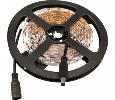 Лента светодиодная LAMPER (141-466) LED лента 5м открытая, 10 мм, IP23, SMD 5050, 60 LED/m, 12 V, цвет свечения теплый белый LAMPER
