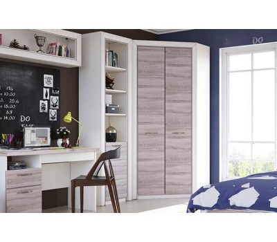 Шкаф АНРЭКС OLIVIA Шкаф открытый 1D, цвет вудлайн крем/дуб анкона