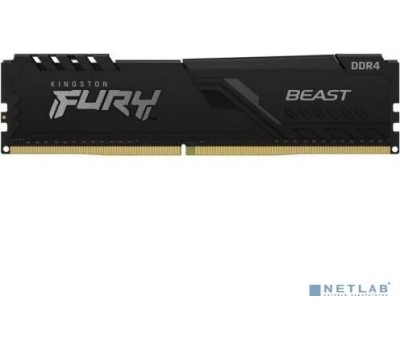 KINGSTON Оперативная память Fury Beast Black KF432C16BB/32 DDR4 - 32ГБ 3200, DIMM, Ret