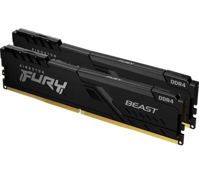 KINGSTON Оперативная память Fury Beast Black KF432C16BB/32 DDR4 - 32ГБ 3200, DIMM, Ret