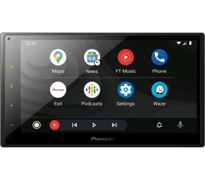Автомагнитола 2 DIN PIONEER DMH-A4450BT DSP мультимедийная система 6.8