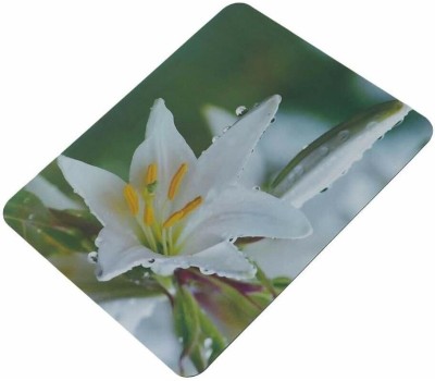 Коврик для мыши BURO BU-M20041 Мини рисунок/лилия 230x180x2мм