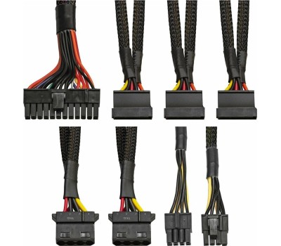 Блок питания EXEGATE EX282070RUS Блок питания 550W XP550, ATX, black, 12cm fan, 24p+4p, 6/8p PCI-E, 3*SATA, 2*IDE, FDD