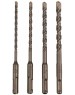 Бур KRANZ (KR-91-0405) Набор буров по бетону 5-6-8-10х160х100мм, 4 шт, в пластиковой коробке SDS PLUS