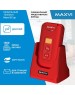 Телефон мобильный MAXVI E5 up Red