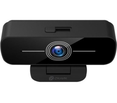 OKLICK Камера Web Оклик OK-C001FH черный 2Mpix (1920x1080) USB2.0 с микрофоном