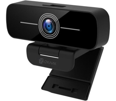 OKLICK Камера Web Оклик OK-C001FH черный 2Mpix (1920x1080) USB2.0 с микрофоном