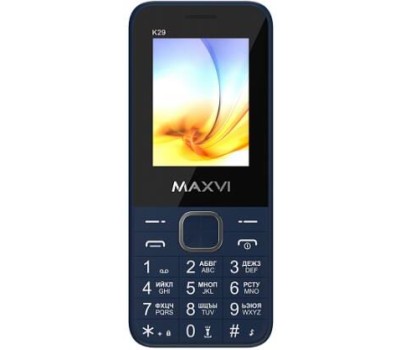 Телефон мобильный MAXVI K29 Blue