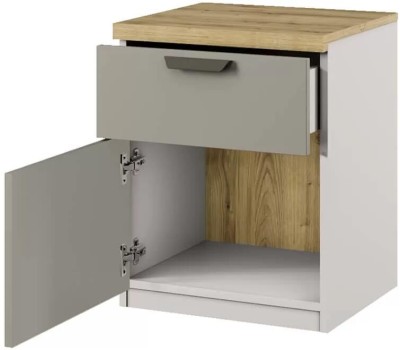 Модульная мебель АНРЭКС MODERN Тумба 1D1S. ПЕРС ЖЕМЧУГ/ИРЛ ЛИКЕР (1 кор.)