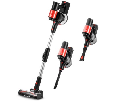 Пылесос KITFORT Пылесос (handstick) КТ-5389, 450Вт, черный/красный