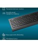 OKLICK Клавиатура Оклик 155M черный USB slim (подставка для запястий) (1678057)