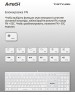 A4TECH Клавиатура Fstyler FX50, проводная, USB, ножничная, белый [fx50 white]