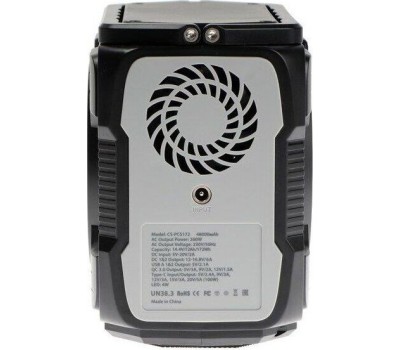 CACTUS Электростанция портативная CS-PCS172 48000mAh 5A 3xUSB черный