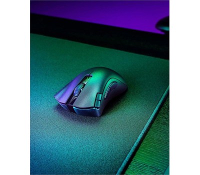 RAZER Мышь беспроводная DeathAdder V2 X HyperSpeed, игровая, Bluetooth/Радио, оптическая, USB, 14000dpi, черный [rz01-04130100-r3g1]