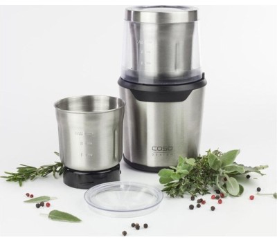 Измельчитель CASO Измельчитель электрический UZ 200, 200Вт, серебристый