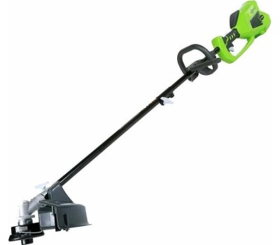 Триммер электрический GREENWORKS Триммер электрический GD40BCK4, аккумуляторный, 40В, 4Ач, с ЗУ [1301507ub]