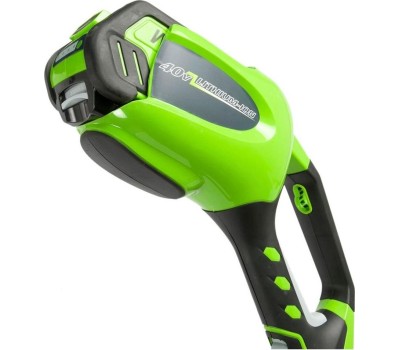 Триммер электрический GREENWORKS Триммер электрический GD40BCK4, аккумуляторный, 40В, 4Ач, с ЗУ [1301507ub]