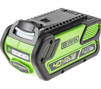 Триммер электрический GREENWORKS Триммер электрический GD40BCK4, аккумуляторный, 40В, 4Ач, с ЗУ [1301507ub]