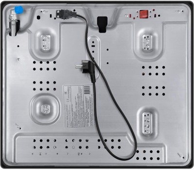 Варочная панель газовая MAUNFELD Газовая варочная панель EGHE.64.63CB.R/G, 4 конфорки, эмалированная сталь, черный