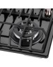 Варочная панель газовая MAUNFELD Газовая варочная панель EGHE.64.63CB.R/G, 4 конфорки, эмалированная сталь, черный
